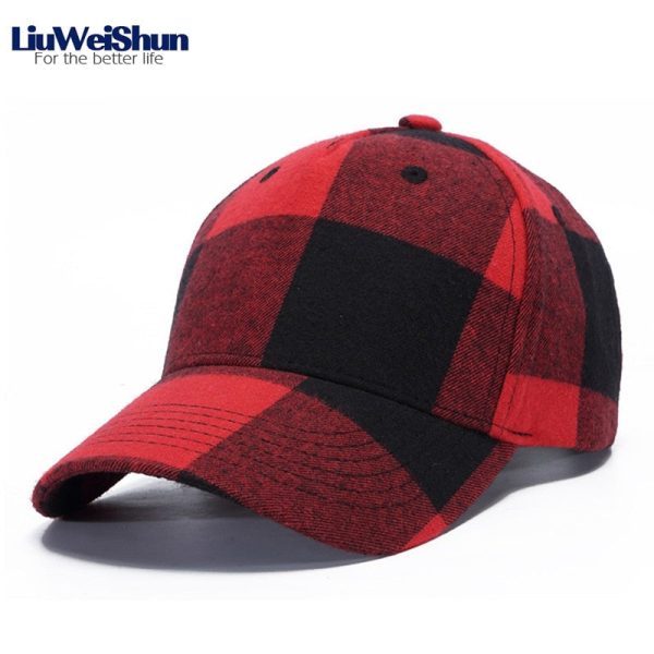Plaid baseball Clearance