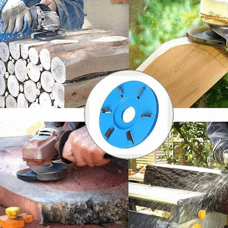 New 6 Teeth Wood Carving Disc Tool Milling Cutter For Opening Aperture - Image 2