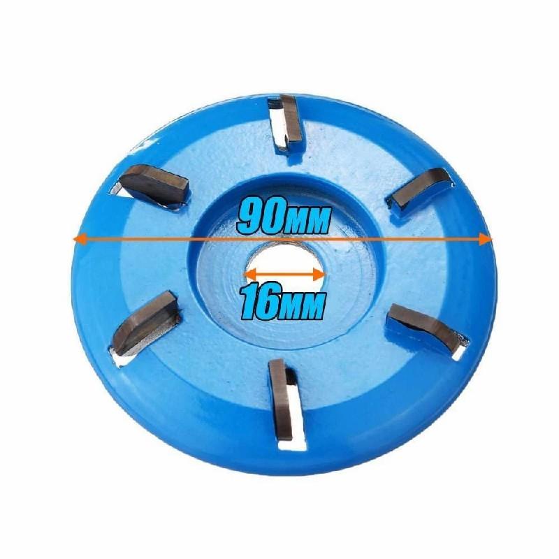 New 6 Teeth Wood Carving Disc Tool Milling Cutter For Opening Aperture - Image 5