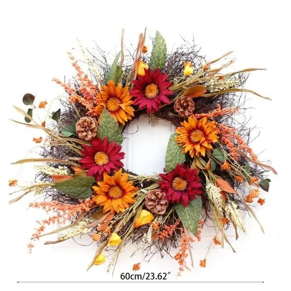 Sunflower Wreath Front Door Wreath For Home Decor - Image 4