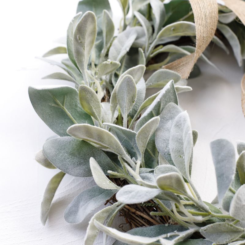 Eucalyptus wreath outdoor spring wreath - Image 4