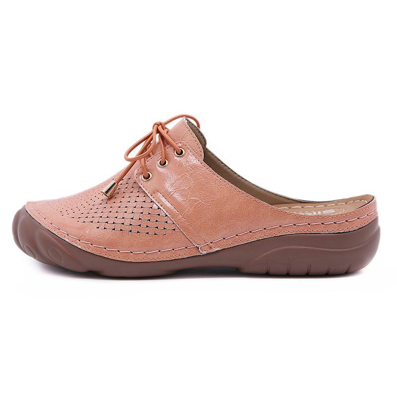 Women Retro Strappy Backless Sandals - Image 15