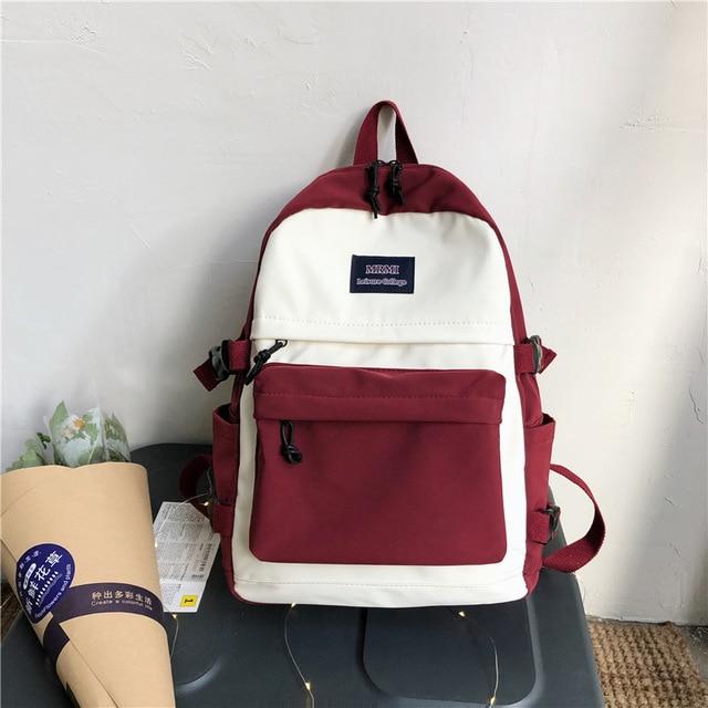 Twin Color School Backpack - Image 14