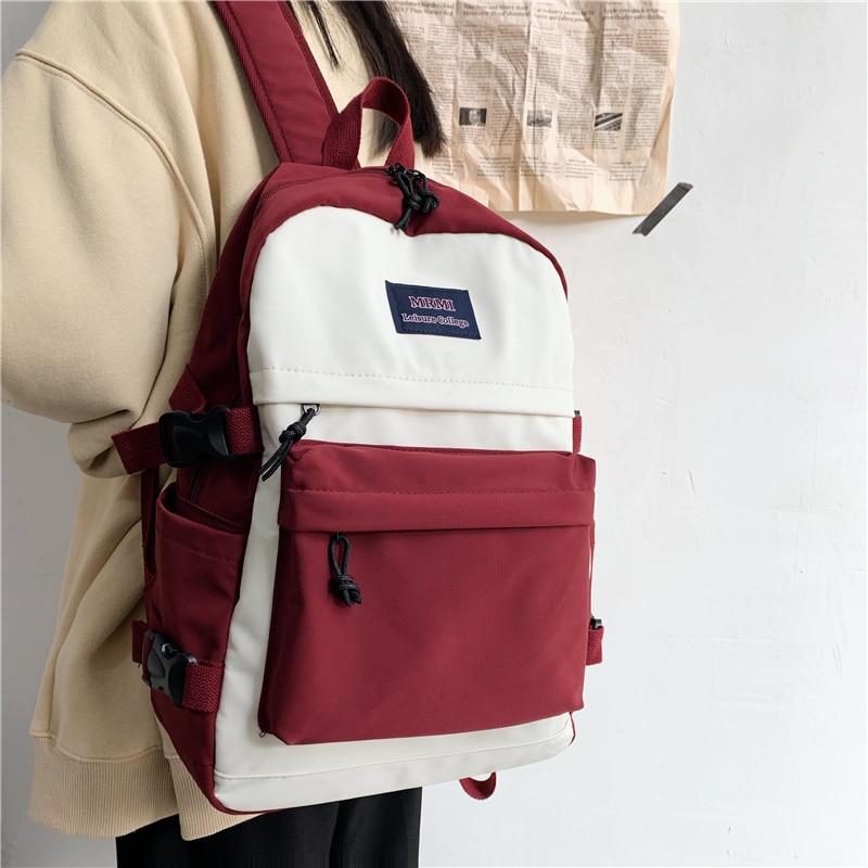 Twin Color School Backpack - Image 8