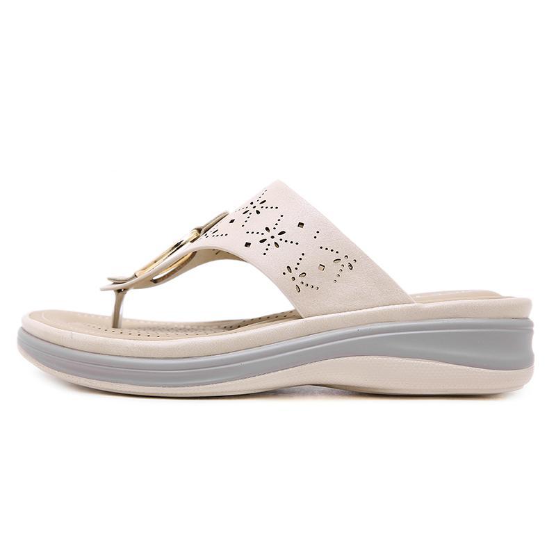 Women's Wedge Clip Toe Sandals - Image 10