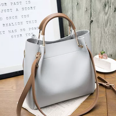 Faux Leather Tote Bag - Image 8