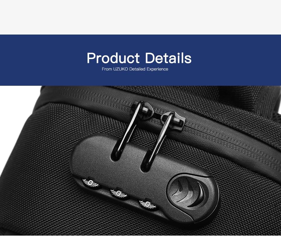 Anti-theft Waterproof Crossbody Backpack II - Image 11