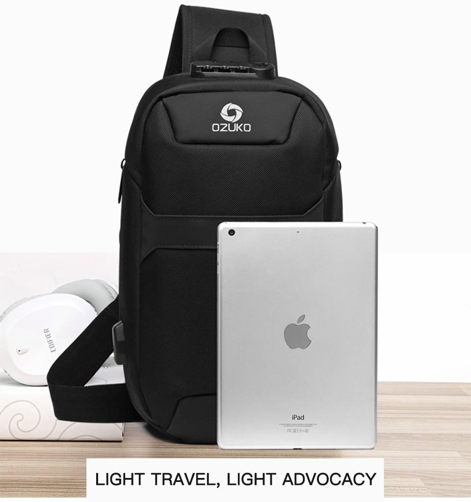 Anti-theft Waterproof Crossbody Backpack II - Image 7