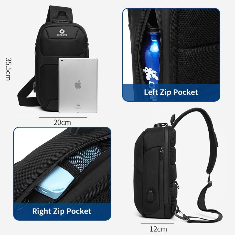 Anti-theft Waterproof Crossbody Backpack II - Image 6