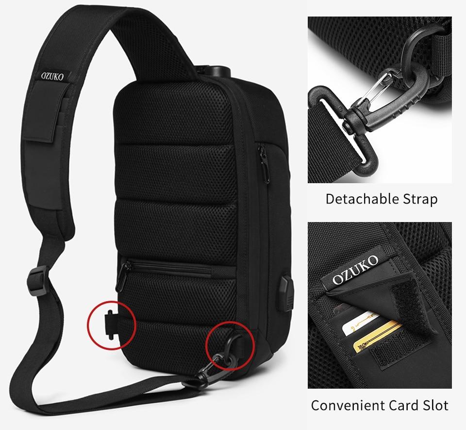 Anti-theft Waterproof Crossbody Backpack II - Image 9