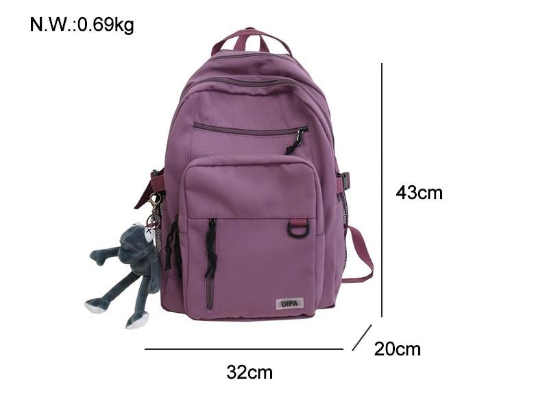 Double-Deck Waterproof School Backpack - Image 12