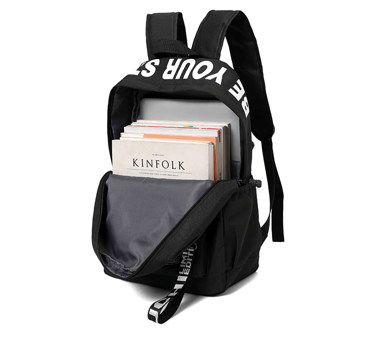 Korean 'Be Your Style' Backpack - Image 7