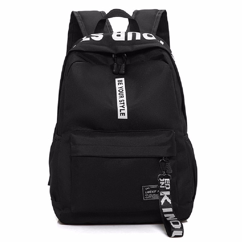 Korean 'Be Your Style' Backpack - Image 2