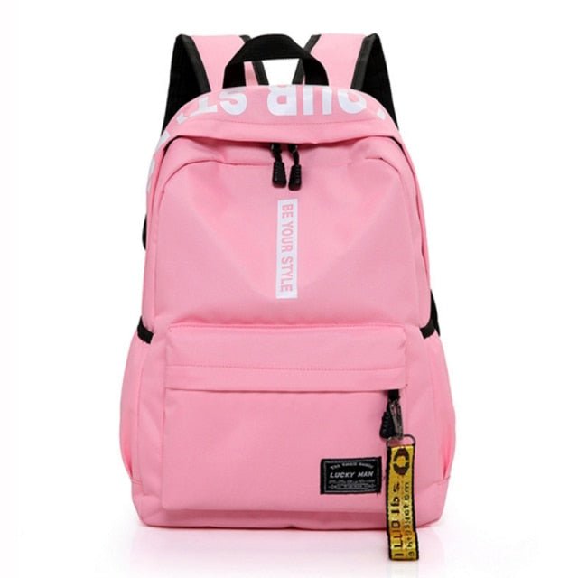 Korean 'Be Your Style' Backpack - Image 11