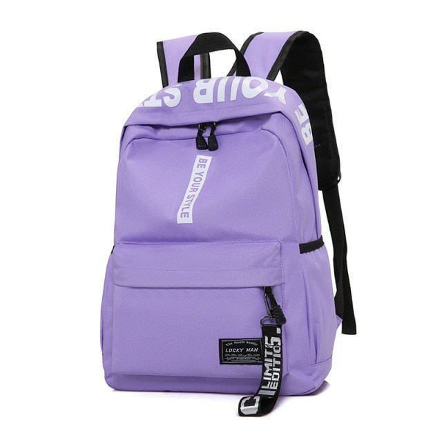Korean 'Be Your Style' Backpack - Image 18