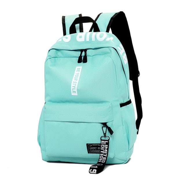 Korean 'Be Your Style' Backpack - Image 28