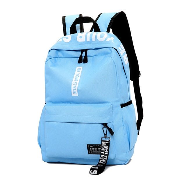 Korean 'Be Your Style' Backpack - Image 22