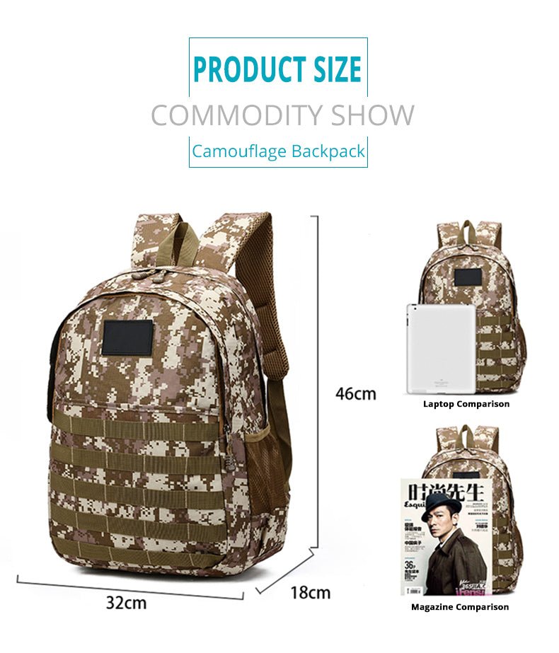 Military Camouflage Backpack - Image 10