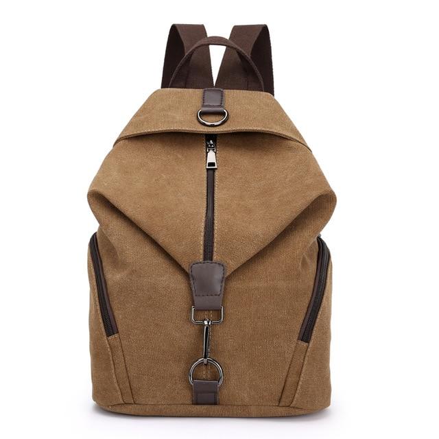 Preppy Style Canvas Backpack - Image 18