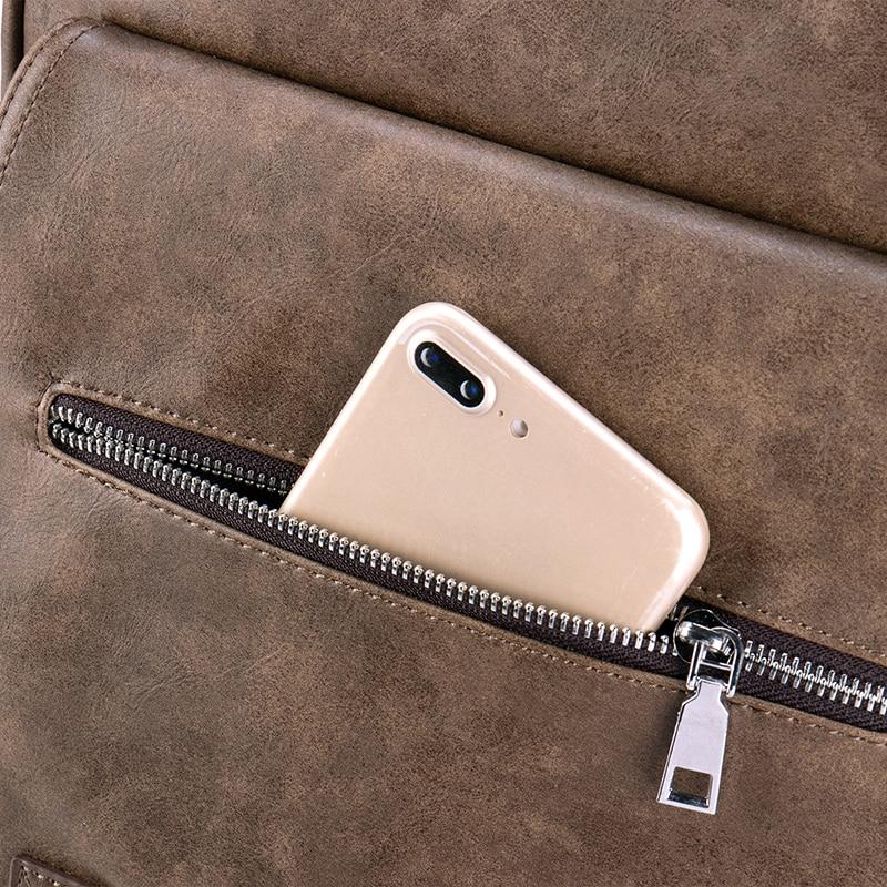 Retro Business Casual Backpack - Image 3