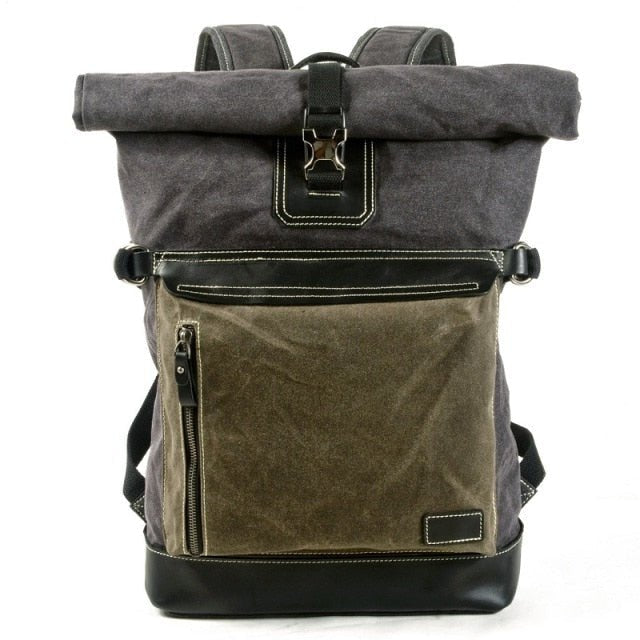 Rugged Roll-top Backpack - Image 10