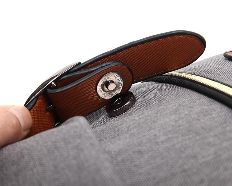 Vintage Oxford Travel Laptop Backpack - Image 13