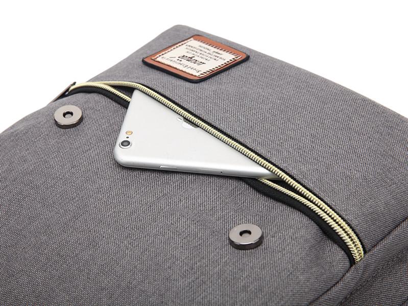 Vintage Oxford Travel Laptop Backpack - Image 16