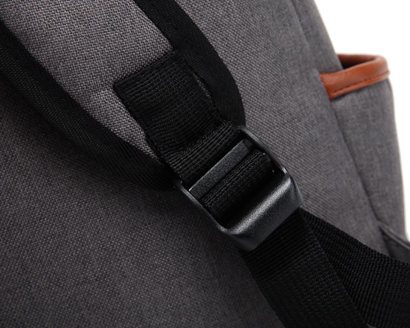 Vintage Oxford Travel Laptop Backpack - Image 14