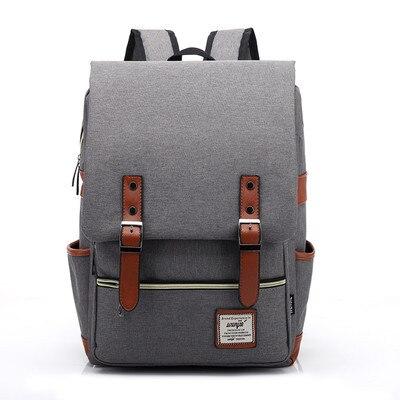 Vintage Oxford Travel Laptop Backpack - Image 27