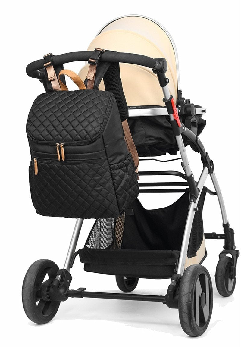 Waterproof Fashion Stroller Diaper Backpack - Image 2