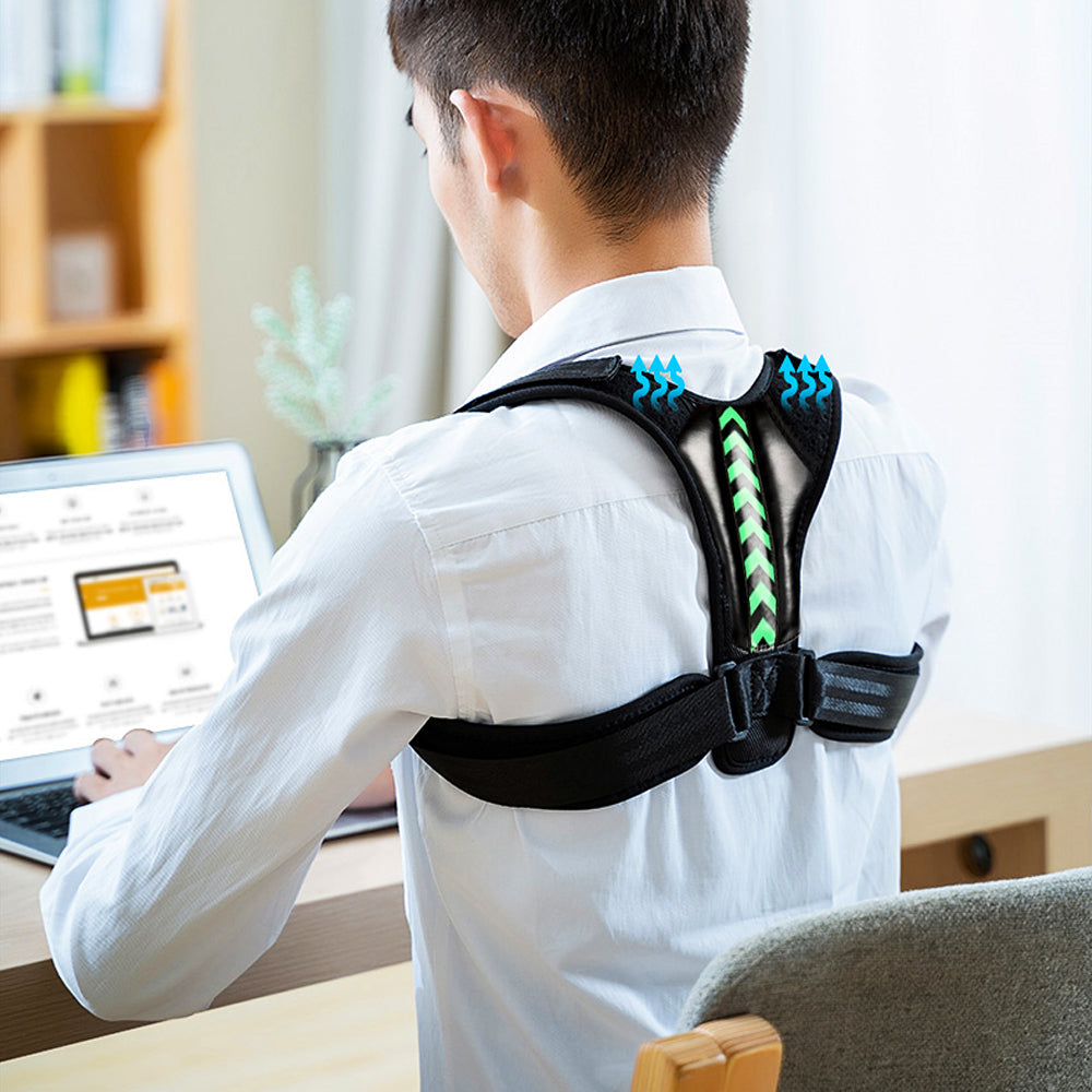 Posture Corrector Belt Adjustable Clavicle Spine Back Shoulder Lumbar Men Women Posture Correction - Image 4
