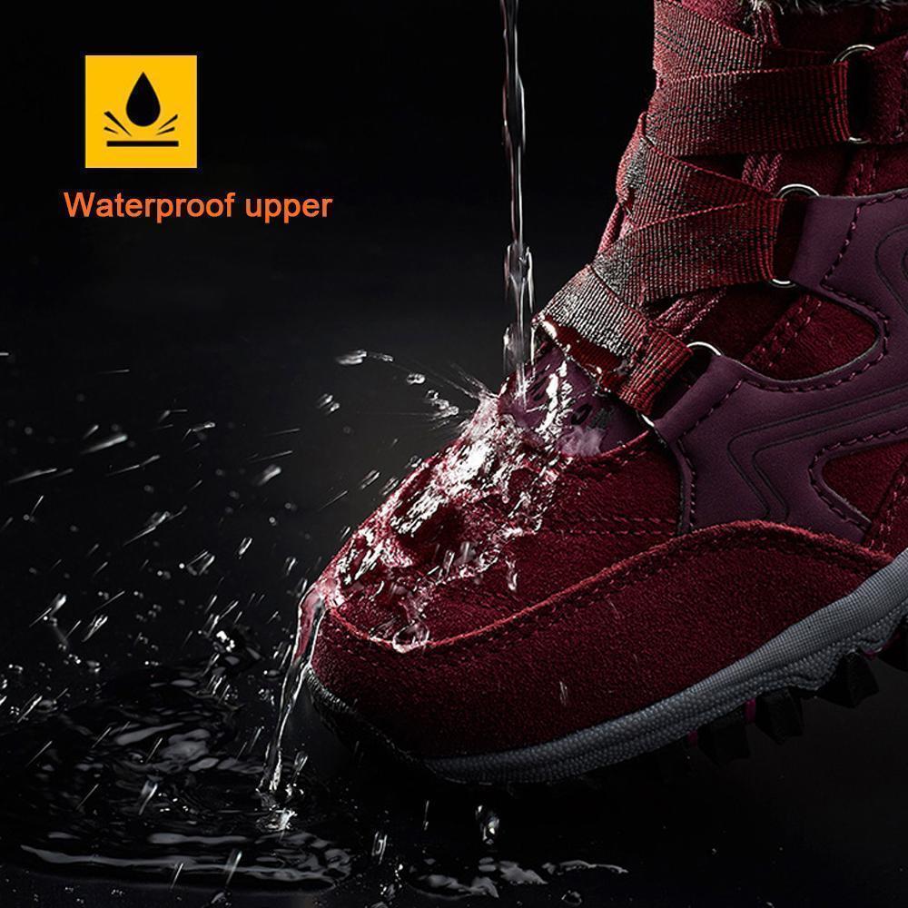 Couple Winter Warm Fur Lining Snow Shoes - Image 14