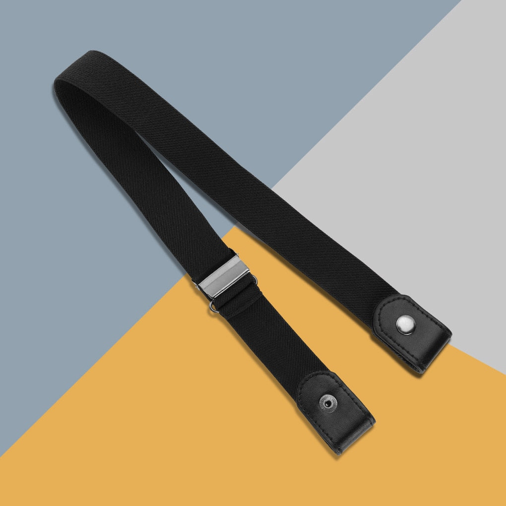 Easy Belt Without Buckle free Belts For Women Female waist Elastic stretch Jeans hidden Invisible - Image 13