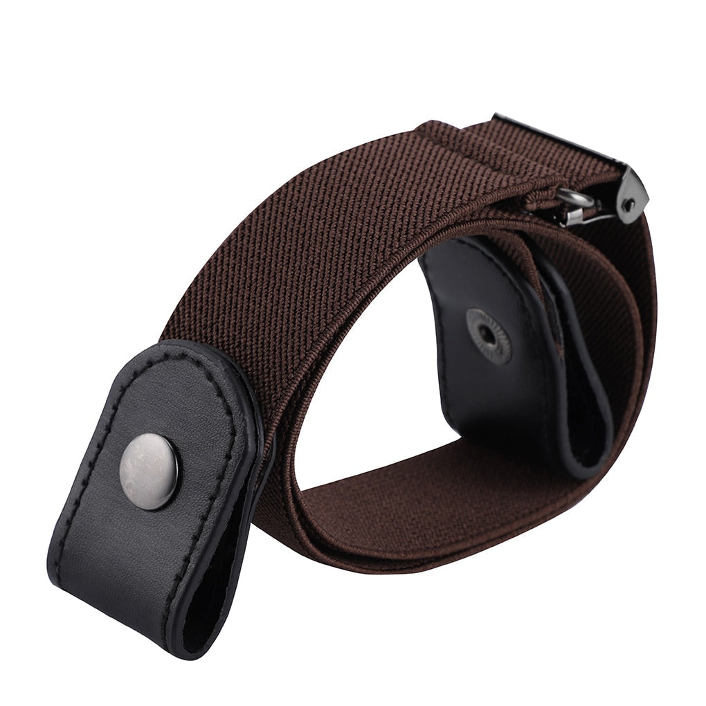 Easy Belt Without Buckle free Belts For Women Female waist Elastic stretch Jeans hidden Invisible - Image 18