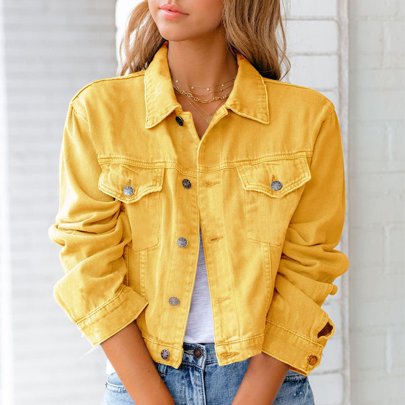 Colorful Denim Jacket - Image 22