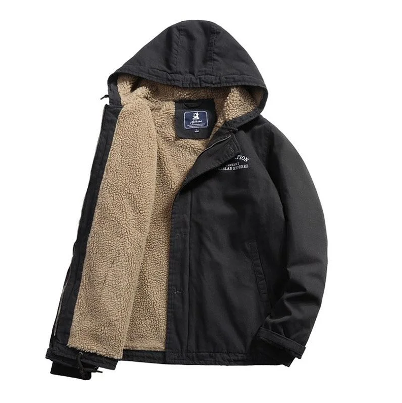 Men's Safari Jacket With Slip Pockets