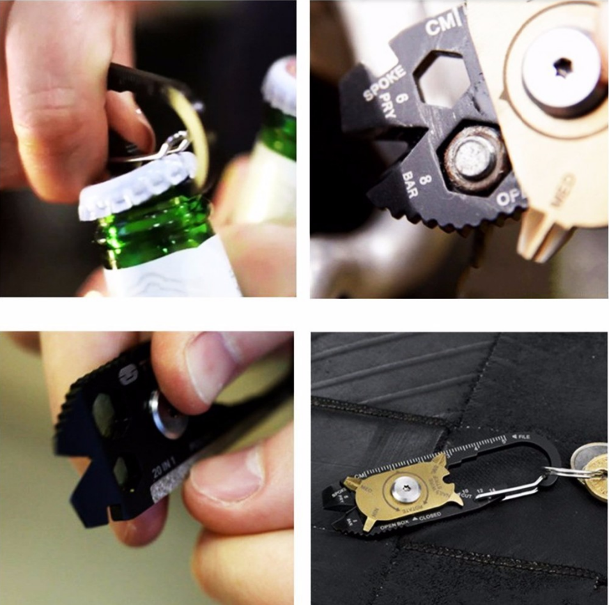 EDC Gadget Outdoor Multifunctional Key Chain - Image 5