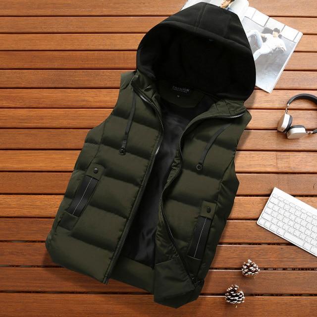 Waterproof Sleeveless Jackets For Men - Image 4