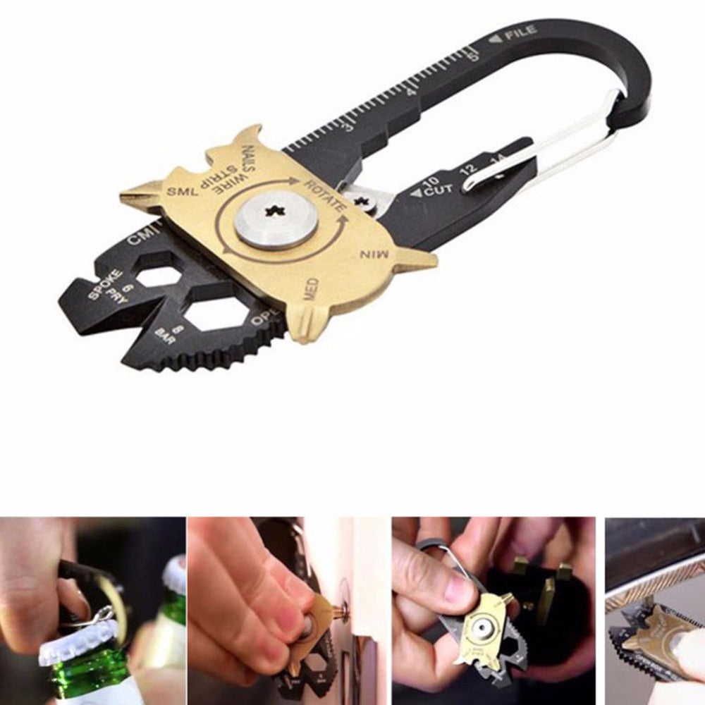EDC Gadget Outdoor Multifunctional Key Chain - Image 3