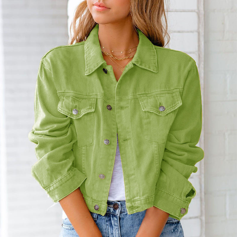 Colorful Denim Jacket - Image 10