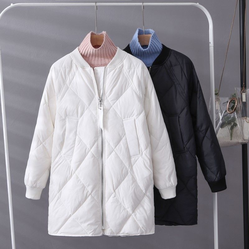 Women’s Cotton Padded Coat Parkas Down Winter Jacket Long Thick Warm ...