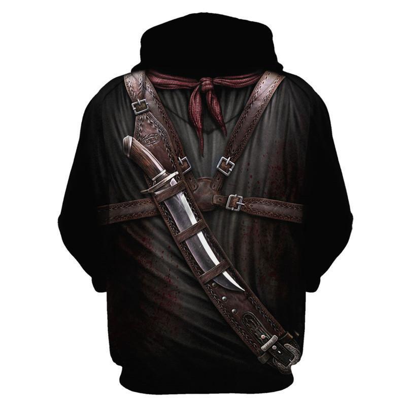 Outlaw Pull Over Hoodie - Image 2