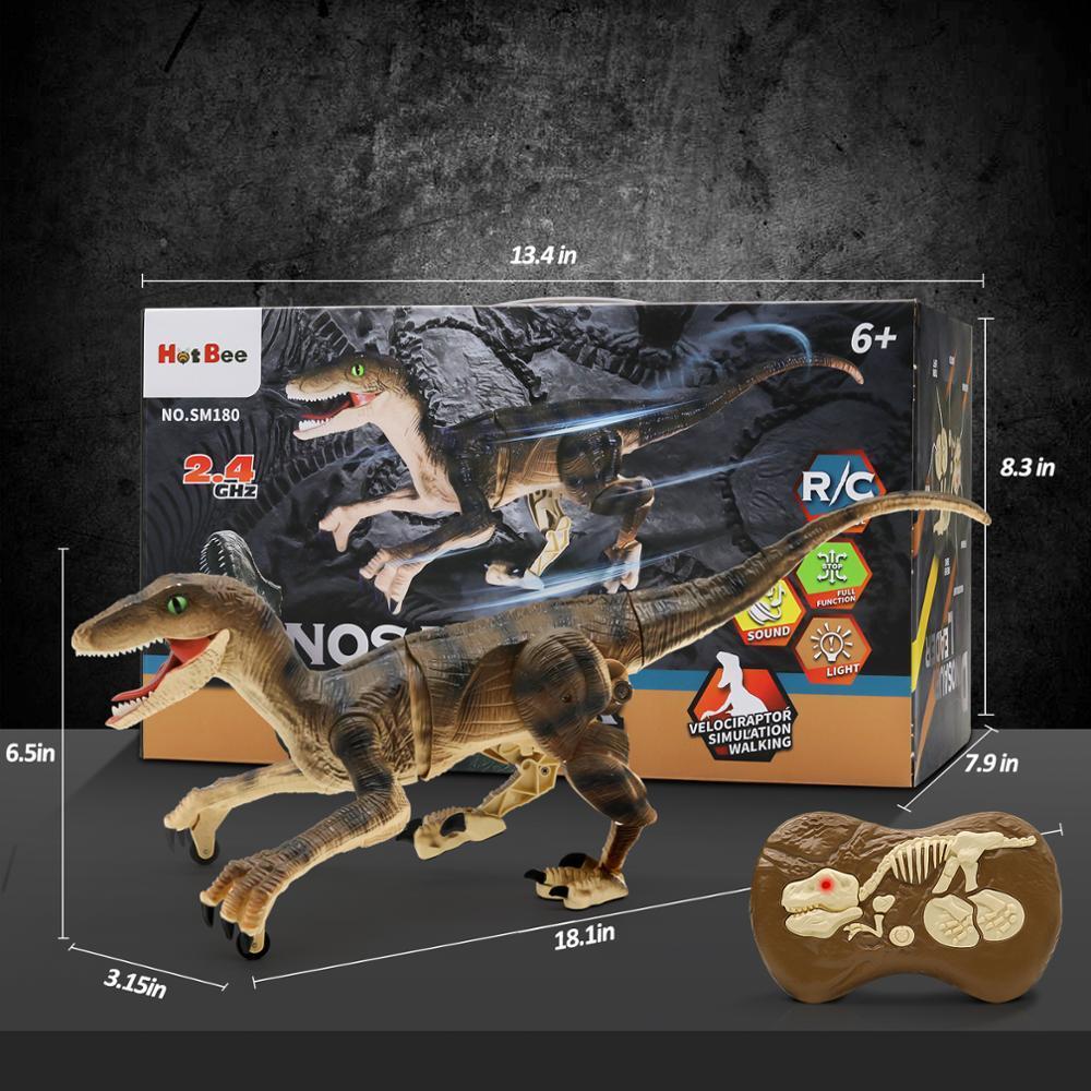 Raptor Dinosaur - Remote Control Dinosaur - Velociraptor - Image 2