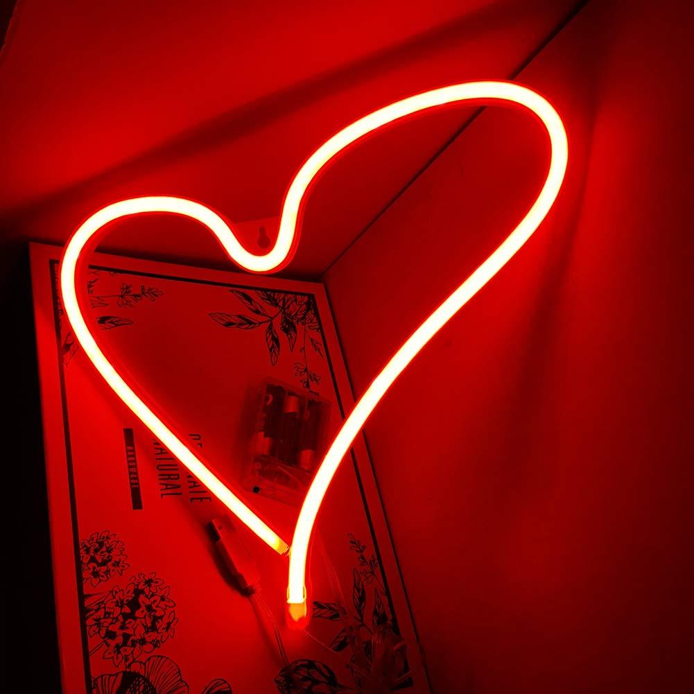 Neon Red Heart - Image 3