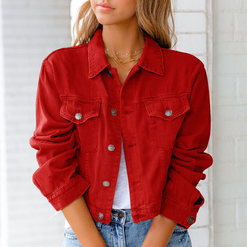 Colorful Denim Jacket - Image 24