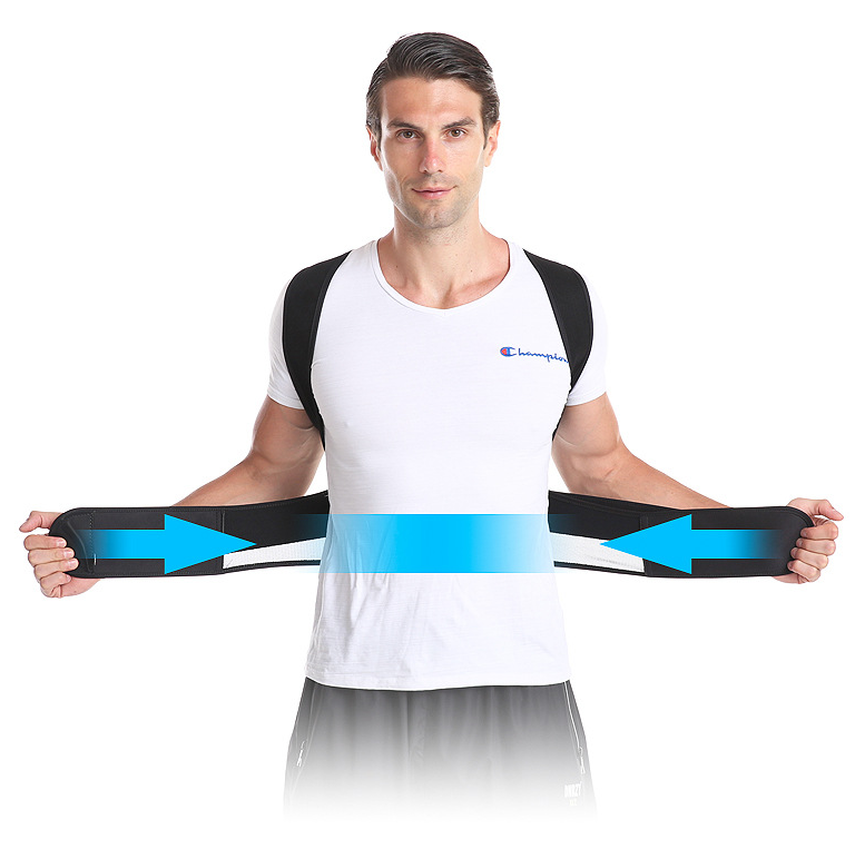 Hunchback Correction Belt With Support Plate Adjustable For Men & Women - Image 4