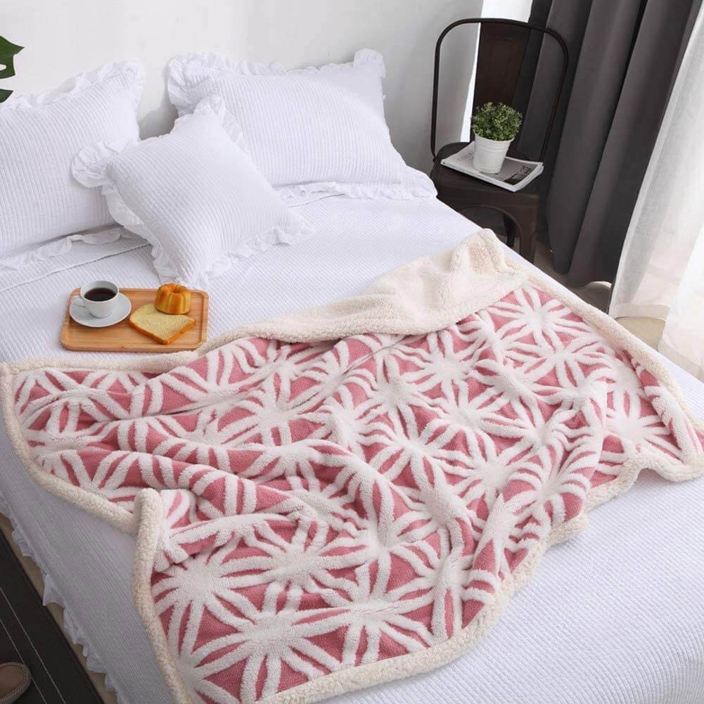Nivtt Sherpa Fleece Throw Blanket Fuzzy Soft Bed Blanket - Image 19