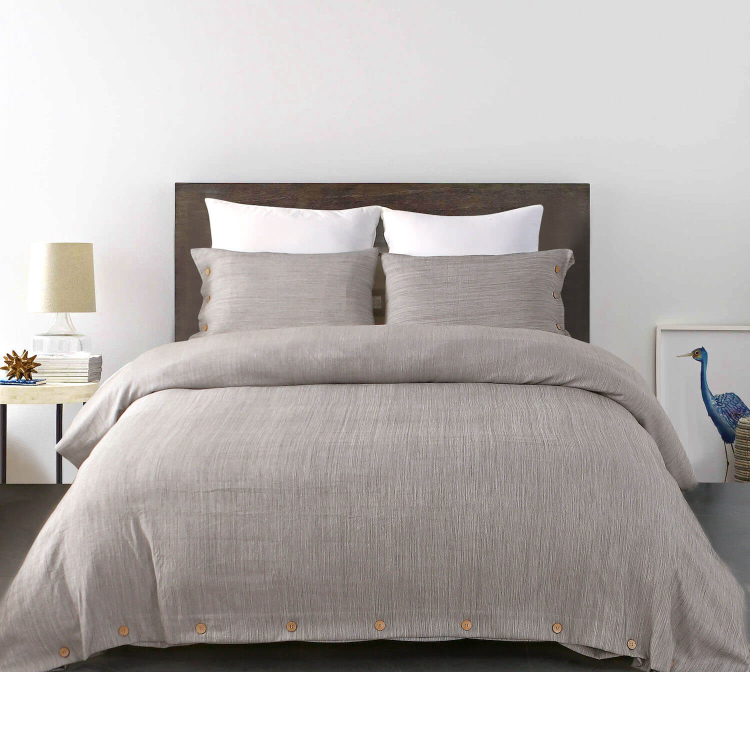 Nivtt Duvet Cover, Full/Queen, White - Bedding - Duvet Covers & Shams - Bedroom Decor - Image 10