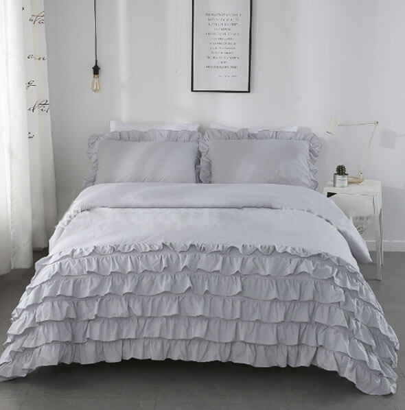 Nivtt Duvet Cover, Full/Queen, White - Bedding - Duvet Covers & Shams - Bedroom Decor - Image 3