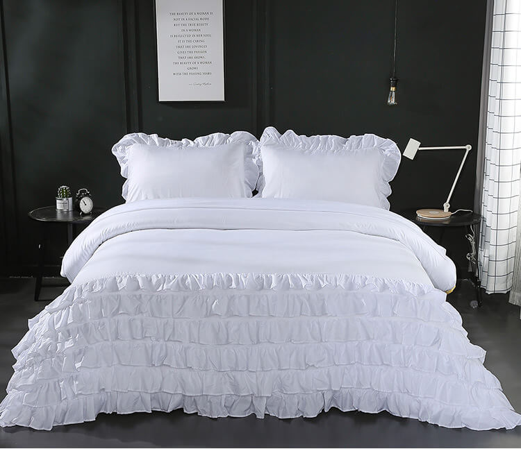 Nivtt Duvet Cover, Full/Queen, White - Bedding - Duvet Covers & Shams - Bedroom Decor